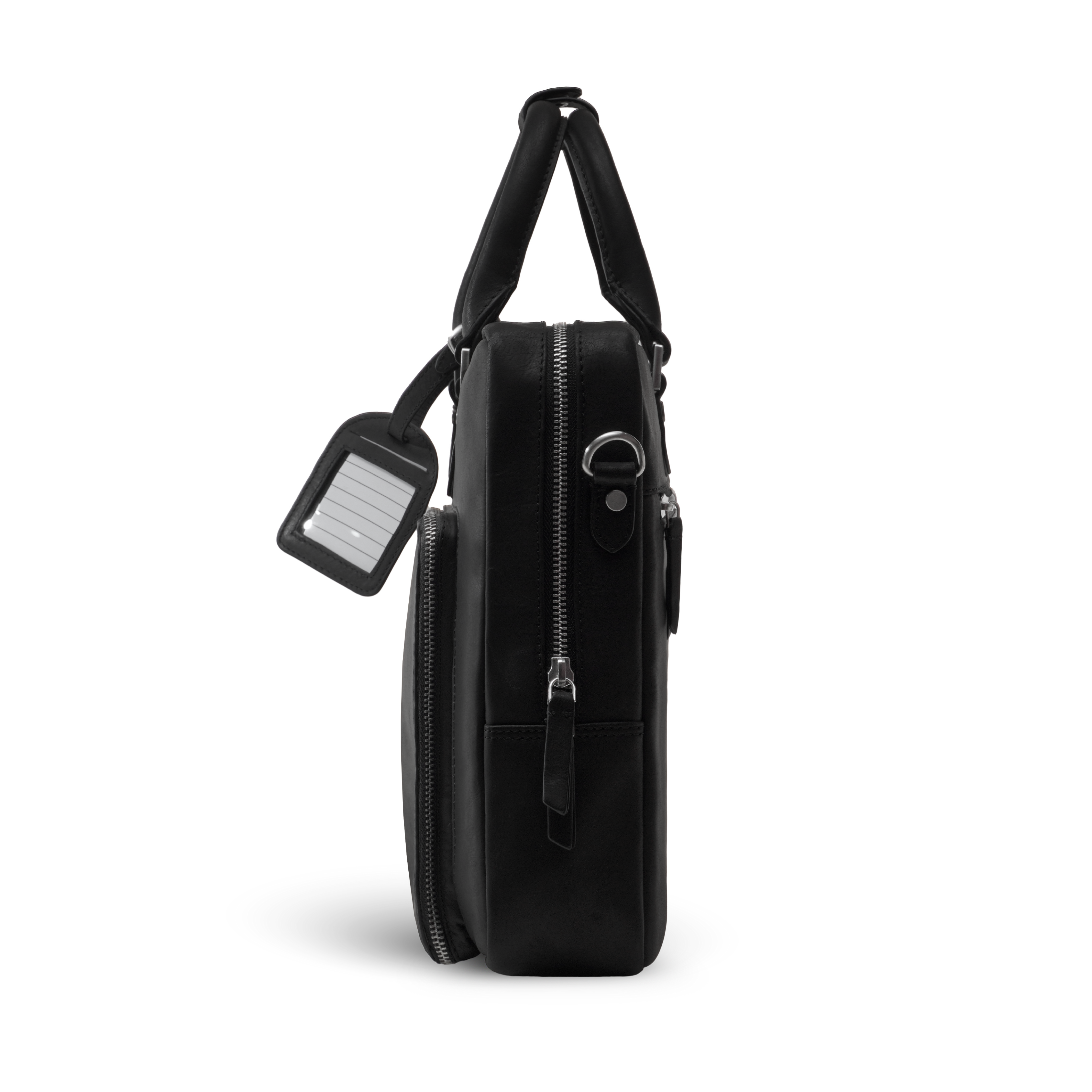 POLARIS MATTE BLACK LAPTOP BAG