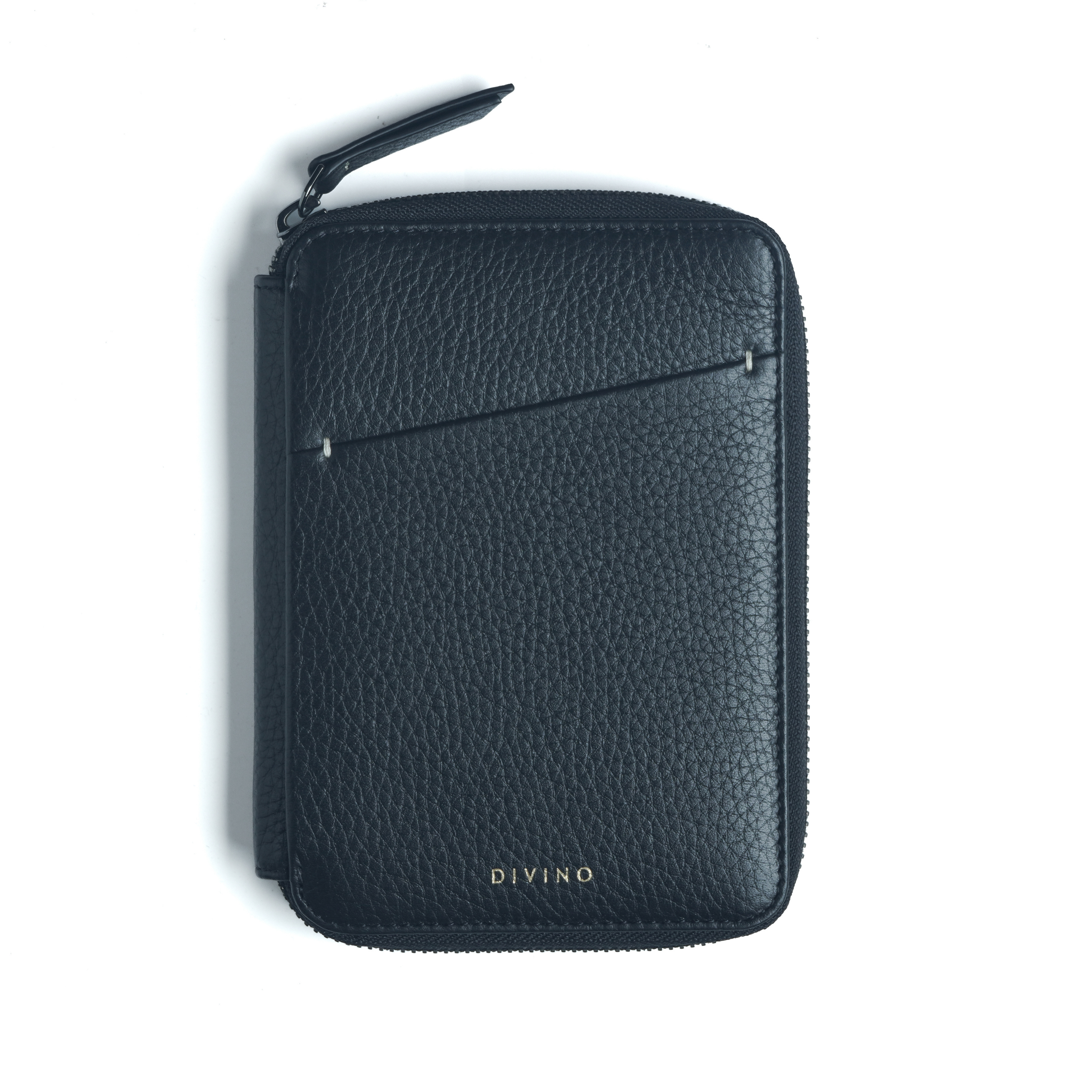Atlas Midnight Black Passport Wallet