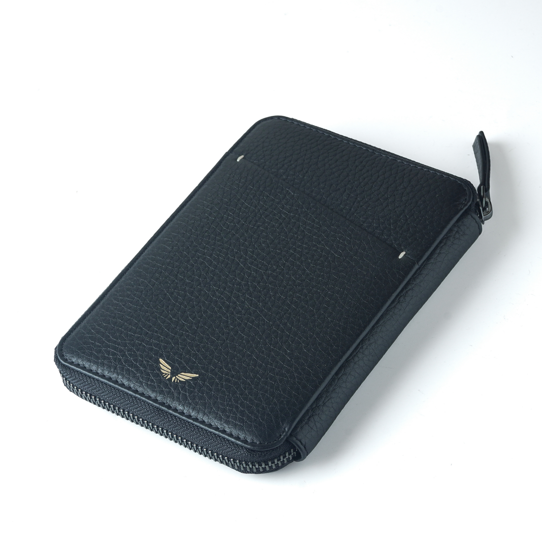 Atlas Midnight Black Passport Wallet