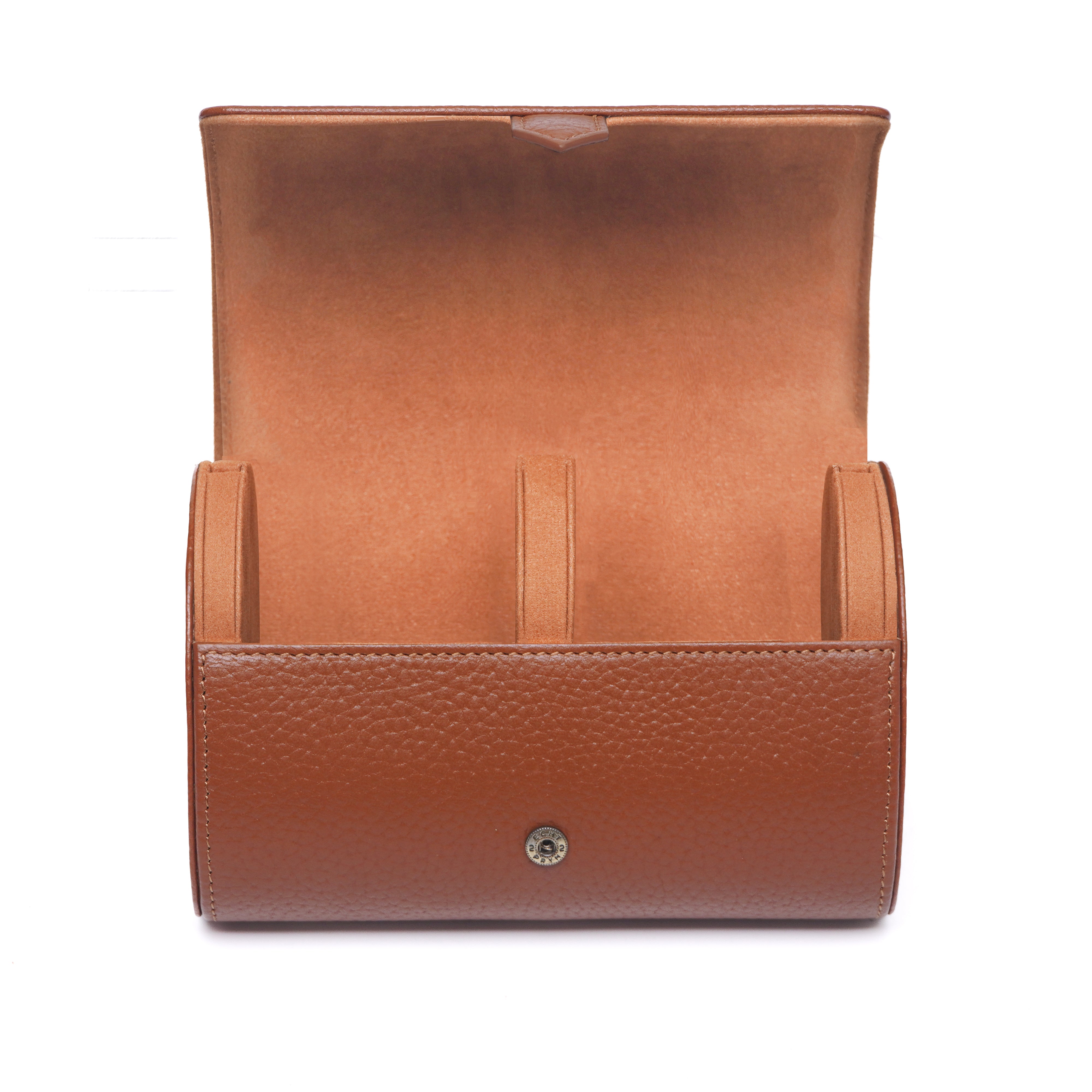 ORBIT BOURBON BROWN 2-SLOT WATCH CASE