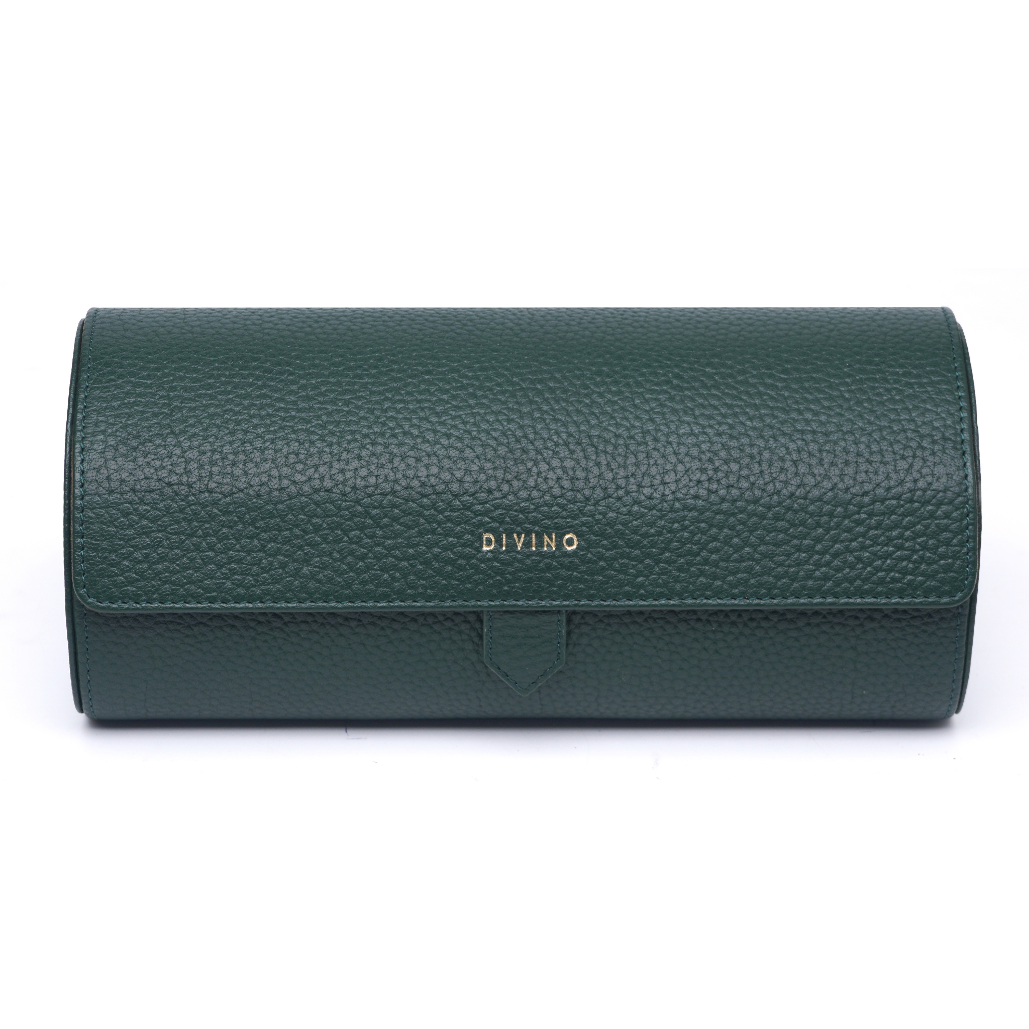 ORBIT FOREST GREEN 3-SLOT WATCH CASE