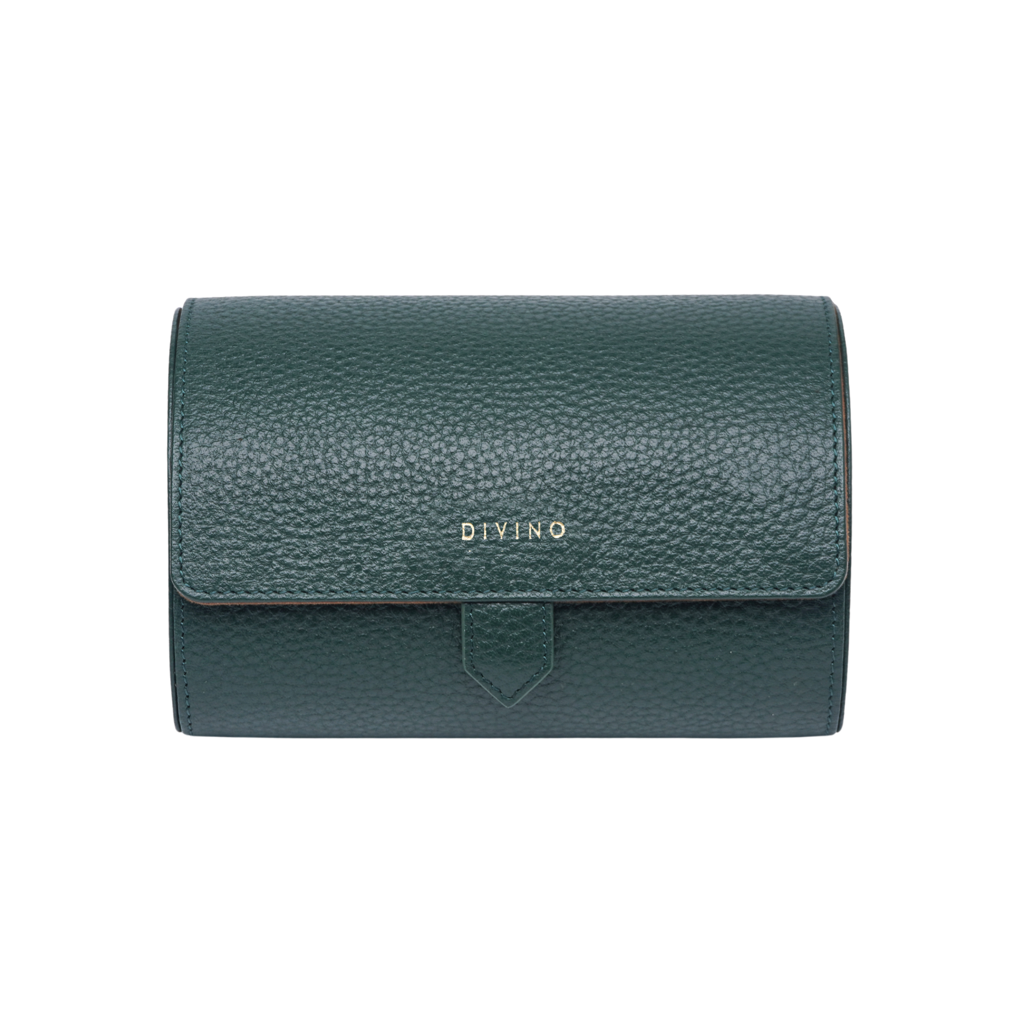 ORBIT FOREST GREEN 2-SLOT WATCH CASE