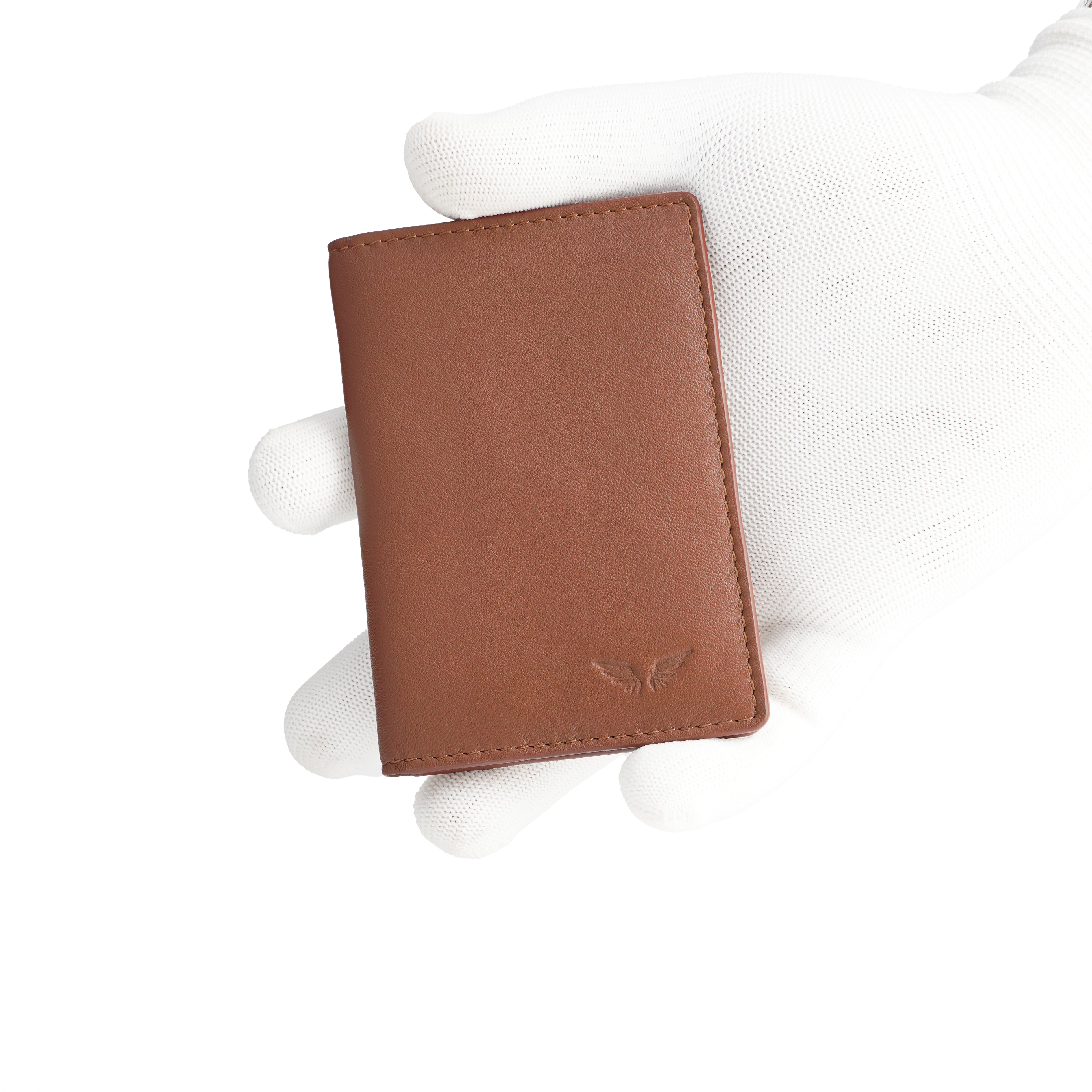 ZYRA TAN CARD HOLDER